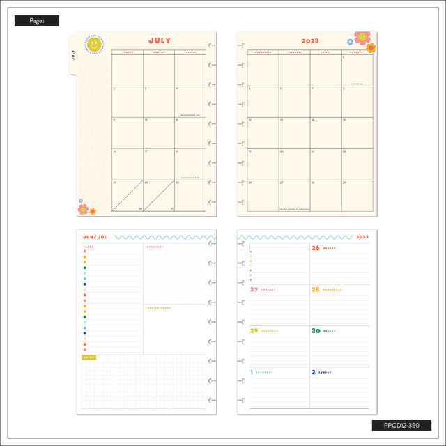 The Happy Planner Super Happy Classic 12 Month Planner