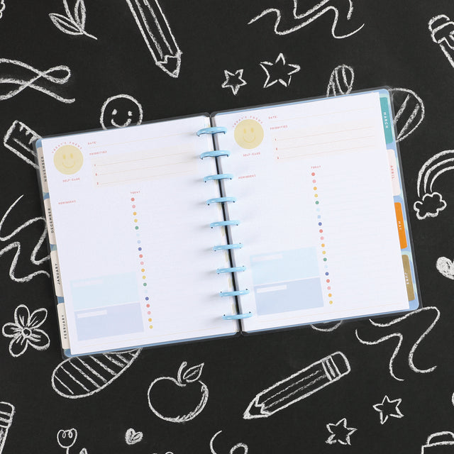 Lifestyle Shot of the Super Happy Classic Fill Paper by Happy Planner