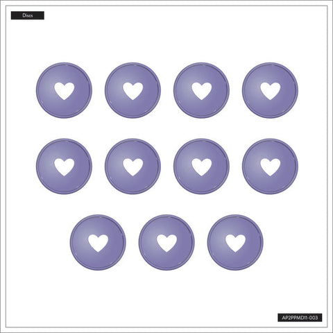 Image of The Happy Planner Wisteria Medium Pearl Powder Metal Disc