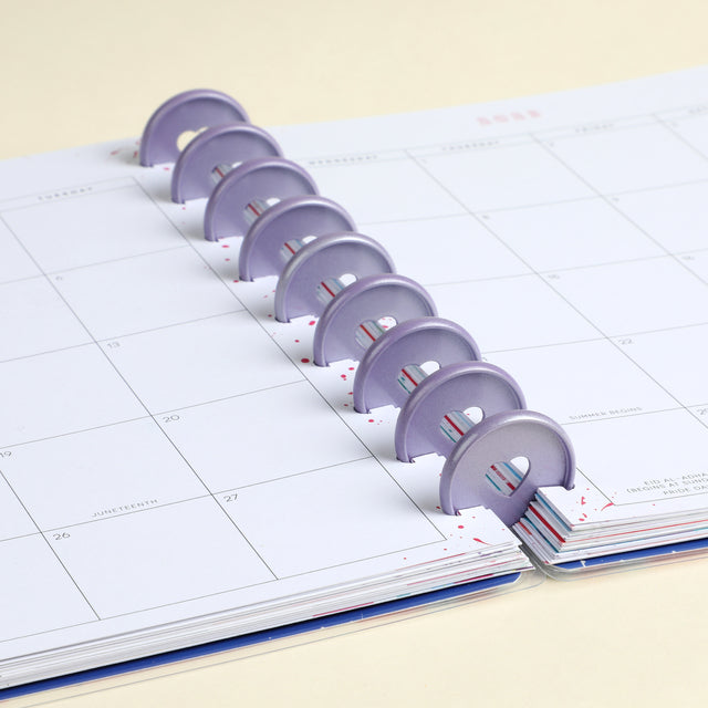 The Happy Planner Wisteria Medium Pearl Powder Metal Disc