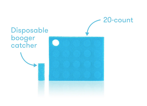 Image of A close up view of the NoseFrida hygiene filters