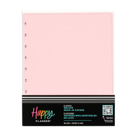 Image of The Happy Planner Blush Classic Deluxe Snap In Cover