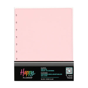 The Happy Planner Blush Classic Deluxe Snap In Cover