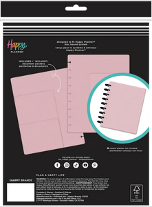 The Happy Planner Blush Classic Deluxe Snap In Cover