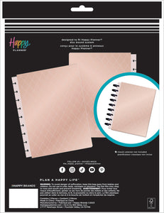 The Happy Planner Crushed Rose Classic Snap In Soft Covers