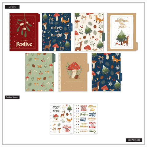 Image of The Happy Planner Woodland Seasons Christmas Classic Extension Pack