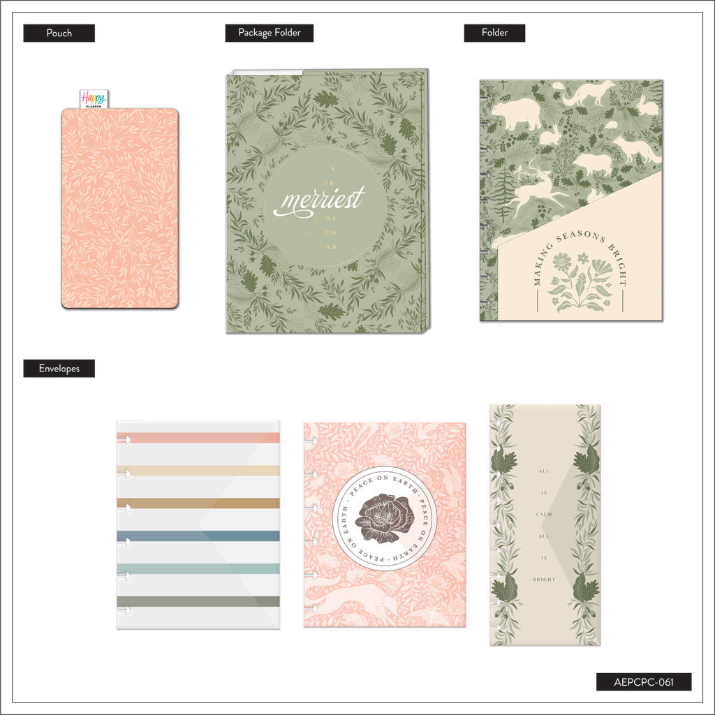 The Happy Planner Woodland Charm Christmas Classic Planner Companion