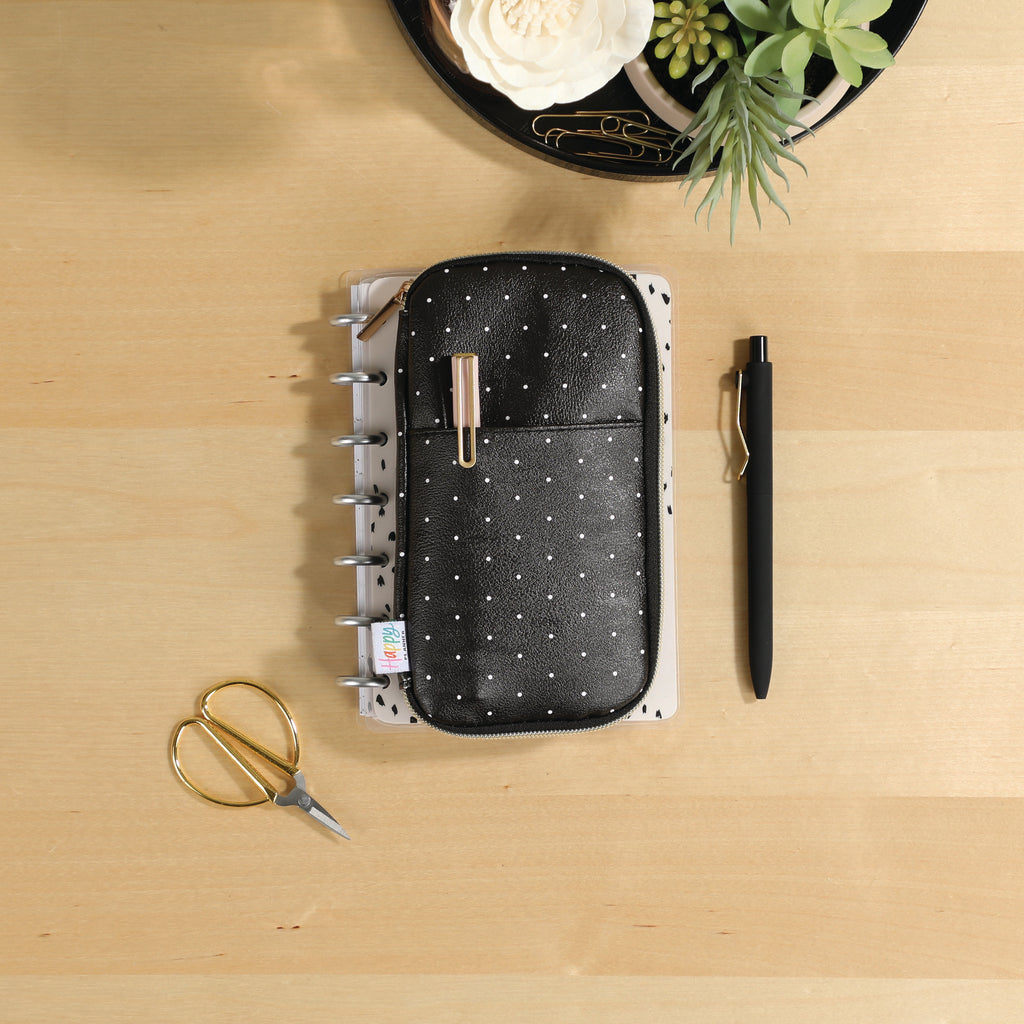 The Happy Planner Polka Dot Accessory Zip Pouch