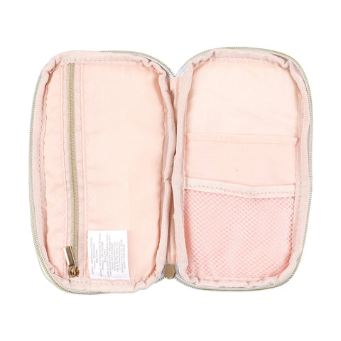 Image of The Happy Planner Peachy Stripes Accessory Zip Pouch
