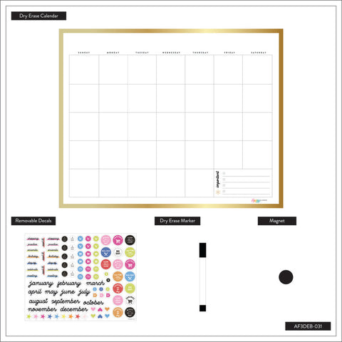 Image of The Happy Planner Colorblock Dry Erase Board