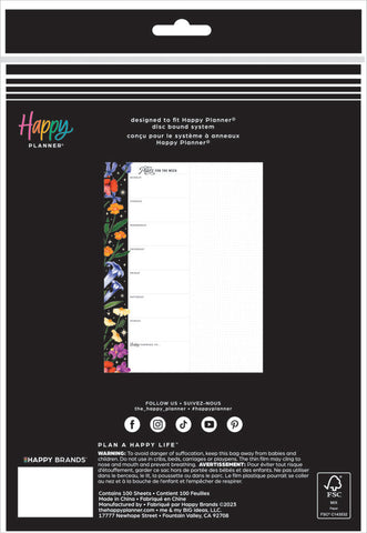 Image of The Happy Planner Grounded Magic Classic Block Pad