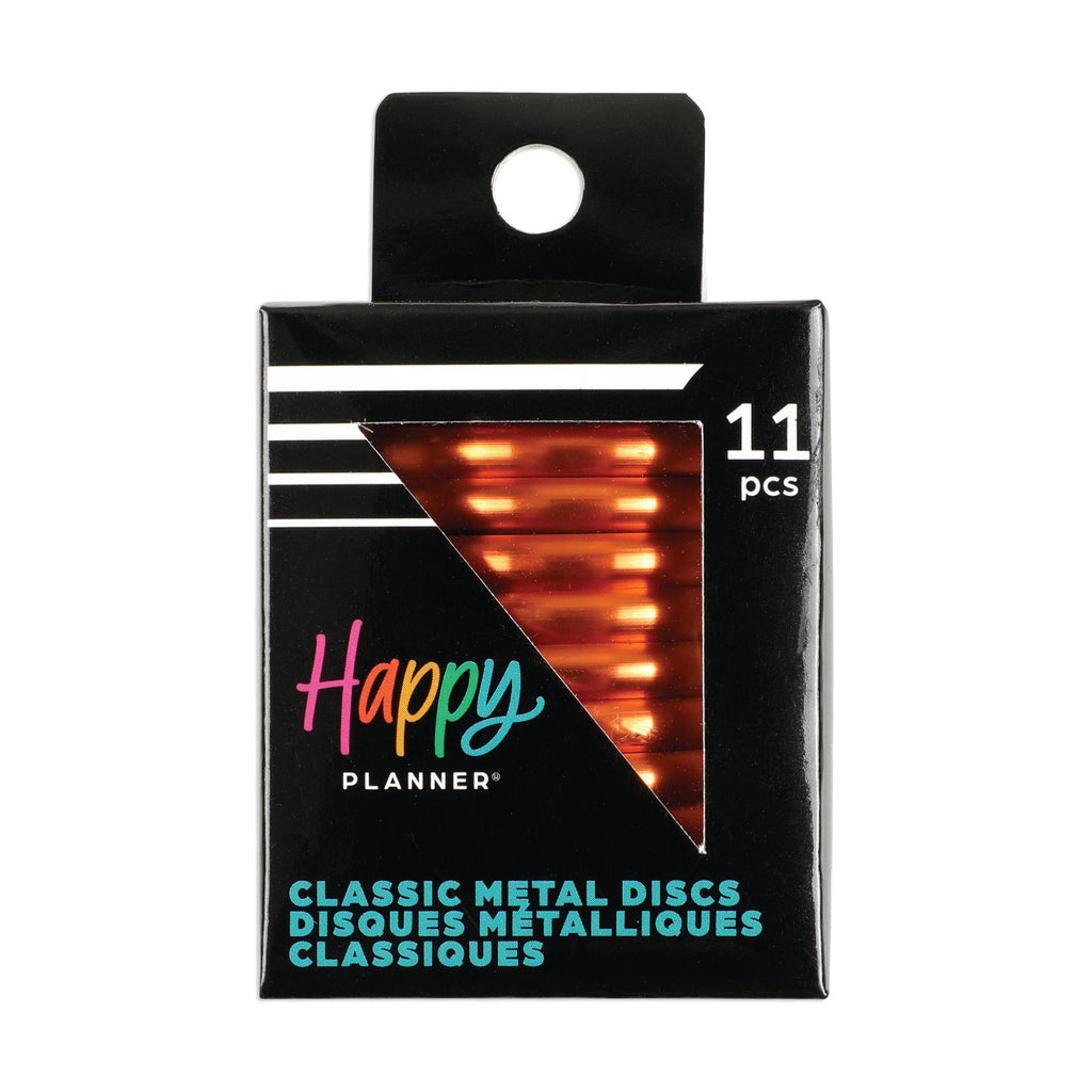 The Happy Planner Pumpkin Cutout Medium Metal Disc Set