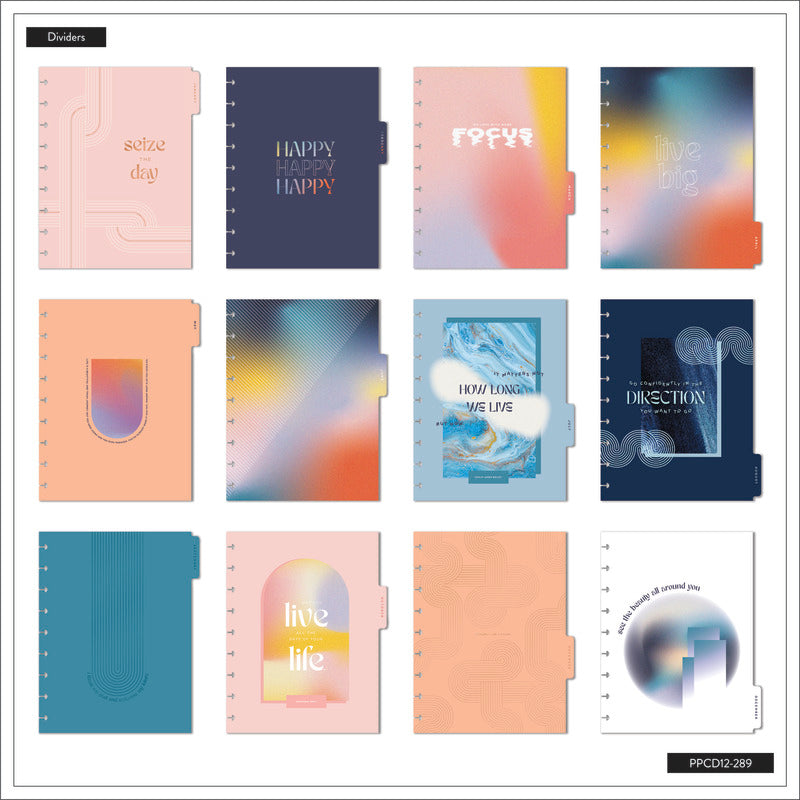 The Happy Planner Happy and Mod Classic 12 month Planner