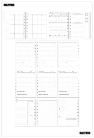 Image of The Happy Planner Know Your Worth Classic 12 Month Budget Planner