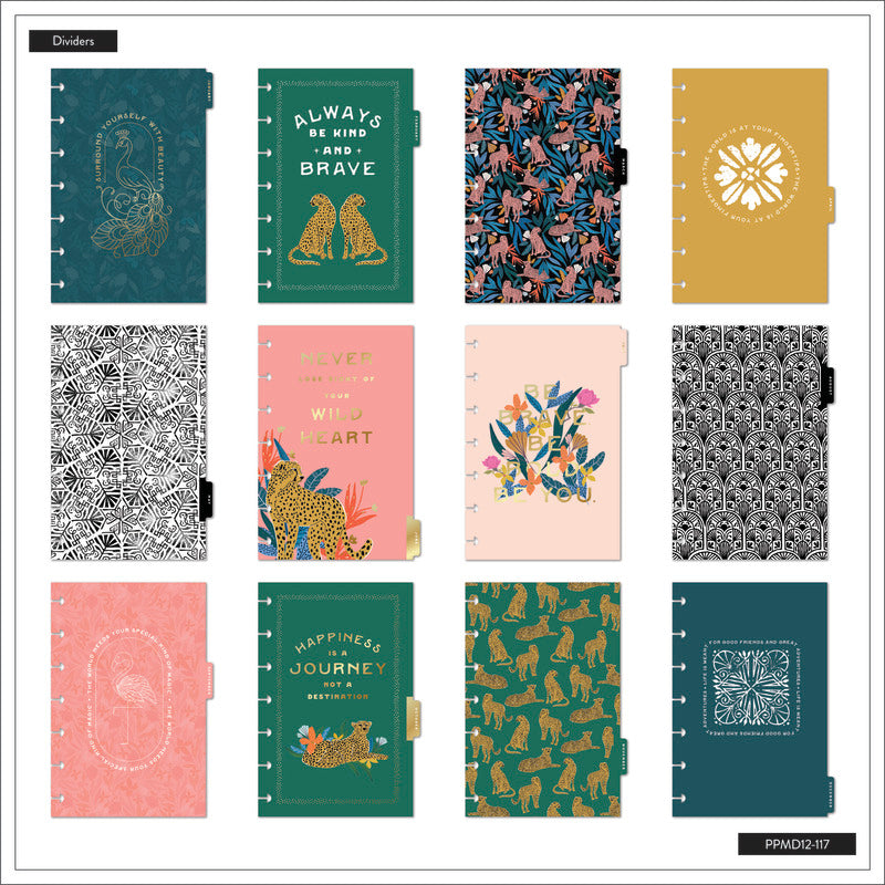 The Happy Planner Jewel Tone Jungle Mini 12 Month Planner