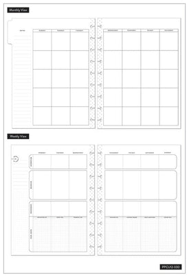 The Happy Planner Let Your Heart Wander Classic 12 Month Wellness Planner