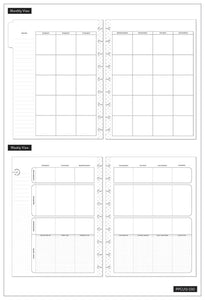 The Happy Planner Let Your Heart Wander Classic 12 Month Wellness Planner