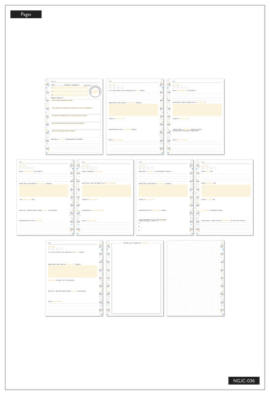 The Happy Planner Recovery Classic Guided Journal