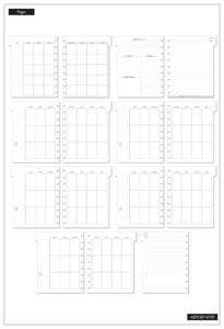 The Happy Planner Work Life Modernist Classic Extension Pack