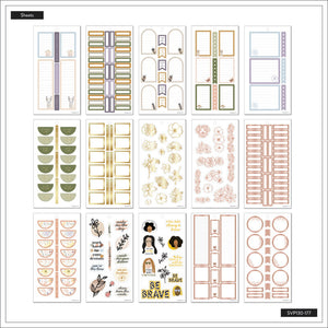 The Happy Planner Painted Blossoms Classic 30 Sheet Value Pack