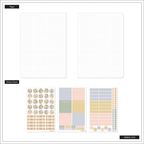 Image of The Happy Planner Wildflower Ditsy Dot Grid Journal