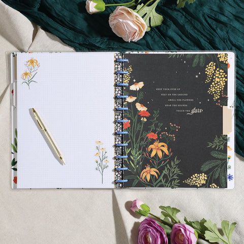 Image of The Happy Planner Moody Blooms Big Notebook