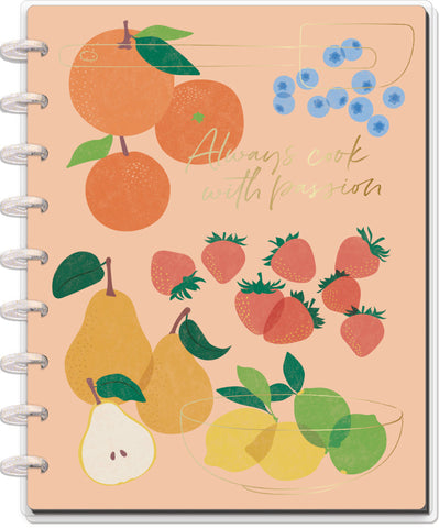 Image of The Happy Planner Cooking 101 Classic Recipe Organizer