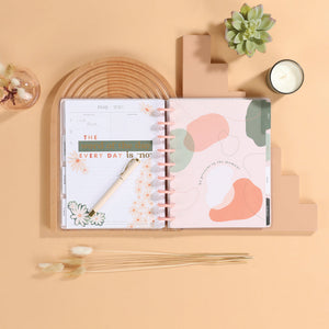 The Happy Planner Apricot & Sage Classic 12 Month Planner
