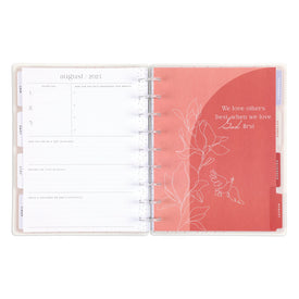 The Happy Planner Peony & Sky Faith Classic 12 Month Planner