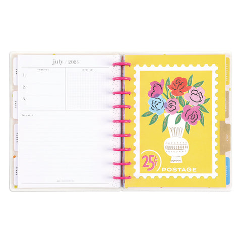 Image of The Happy Planner Sunny Risograph Classic 12 Month Planner