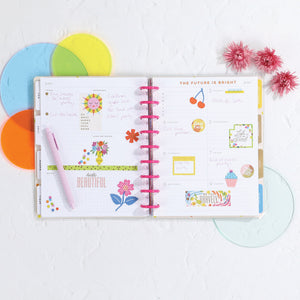 The Happy Planner Sunny Risograph Classic 12 Month Planner