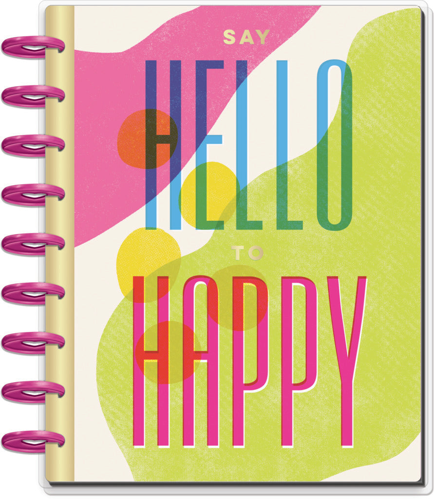 The Happy Planner Sunny Risograph Classic 12 Month Planner
