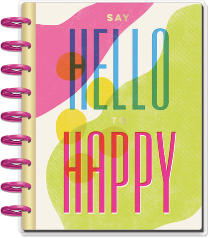 Image of The Happy Planner Sunny Risograph Classic 12 Month Planner