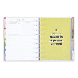 The Happy Planner Bright Budget Classic 12 Month Planner