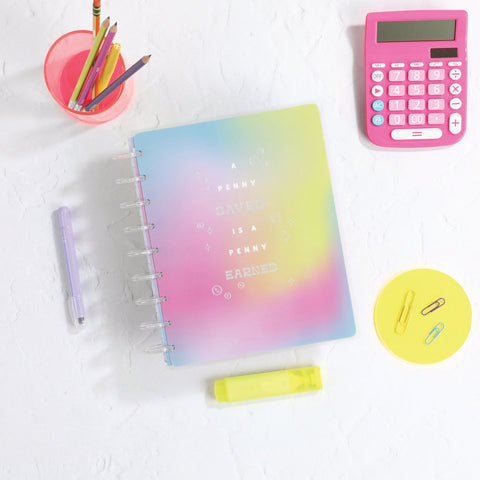 Image of The Happy Planner Bright Budget Classic 12 Month Planner