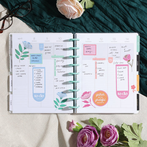 Image of The Happy Planner Tiny Florals Classic 12 Month Planner