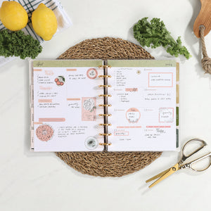 The Happy Planner Modern Farmhouse Classic 12 Month Deluxe Planner