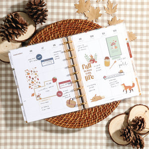 The Happy Planner Woodland Seasons Classic 12 Month Deluxe Planner