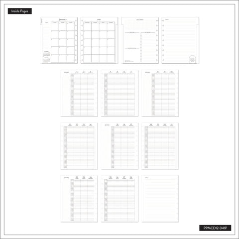 Image of The Happy Planner Work + Life Classic 12 Month Planner