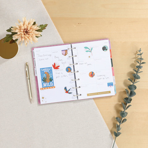 Image of The Happy Planner Wild Type Mini 12 Month Planner