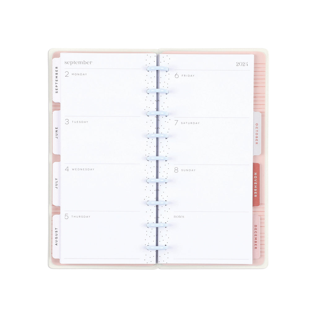 The Happy Planner Peony & Sky Faith Skinny Classic 12 Month Planner