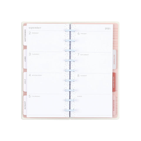 Image of The Happy Planner Peony & Sky Faith Skinny Classic 12 Month Planner