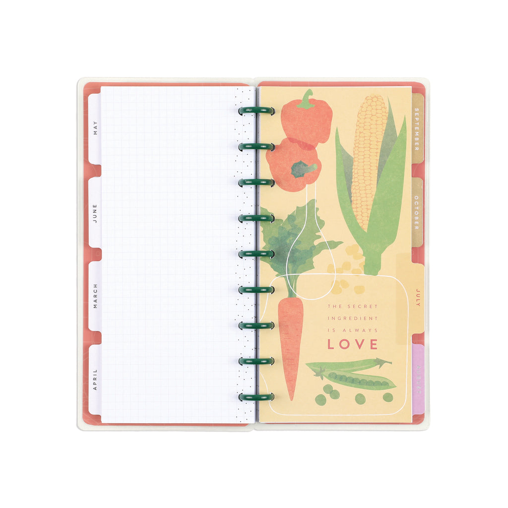 The Happy Planner Cooking 101 Skinny Classic 12 Month Planner