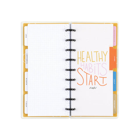 Image of The Happy Planner Be Bold Fitness Skinny Classic 12 Month Planner