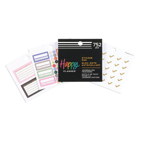 Image of The Happy Planner Journaling Trackers Tiny Sticker Pad