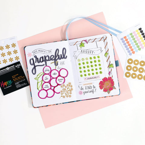 Image of The Happy Planner Journaling Fun Icons Tiny Sticker Pad