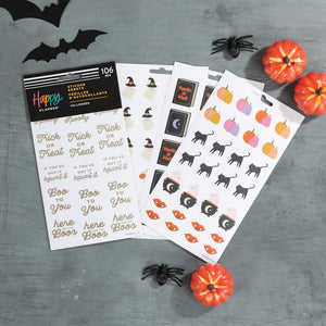 The Happy Planner Halloween 5 Sheet Sticker Sheet