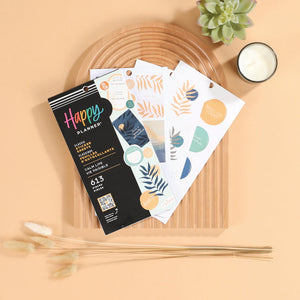 The Happy Planner Calm Life 30 Sheet Sticker Value Pack