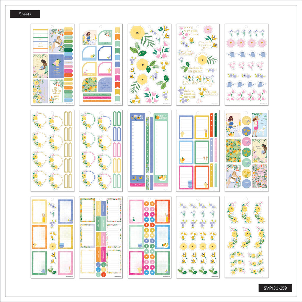 The Happy Planner Pastimes 30 Sheet Sticker Value Pack