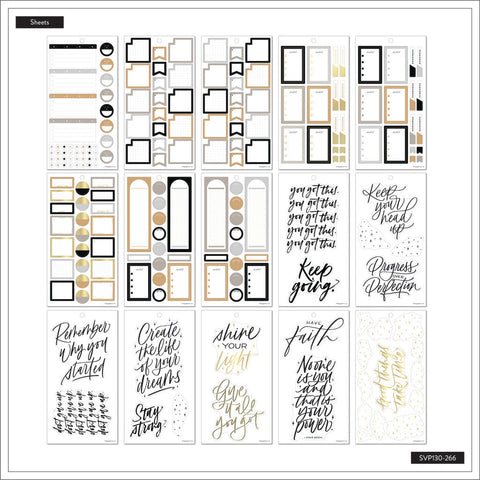 Image of The Happy Planner Bold & Free 30 Sheet Sticker Value Pack